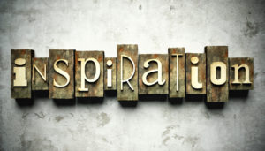 Stylized text of the word INSPIRATION, representing erotic inspiration