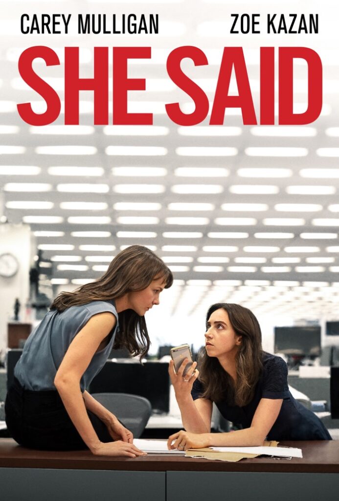 'She Said' Movie Poster